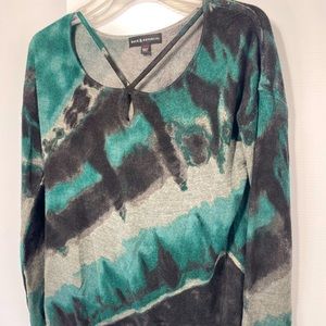 Rock and Republic Medium tie dye knit sweater